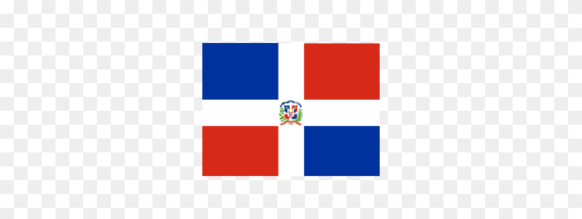 256x256 Free Dominican, Republic, Flag, Country, Nation, Union, Empire - Dominican Republic Flag PNG
