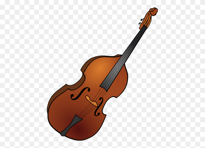 455x546 Free Double Bass Clipart And Vector Graphics - Classical Music Clipart