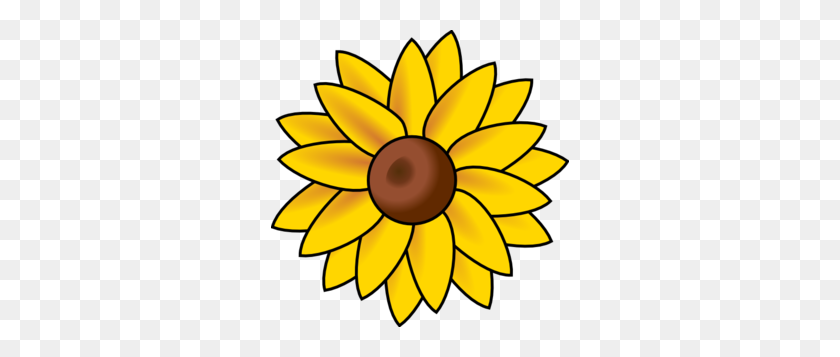 298x297 Free Download Girasol Clipart For Your Creation Templates - Sunflower Clipart Outline