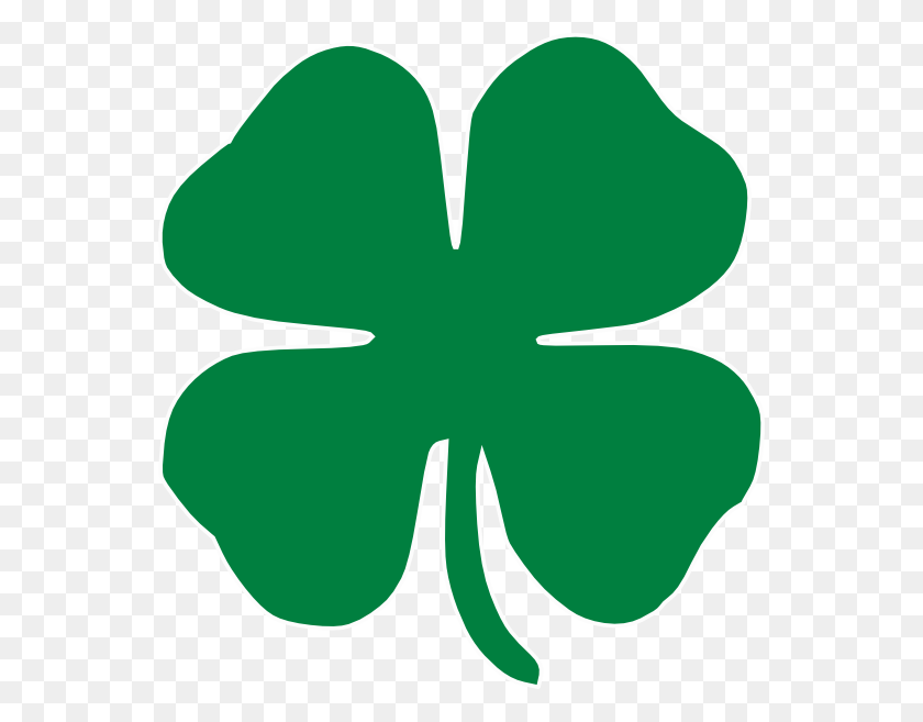 552x597 Free Download Ireland Saint Patricks Day Shamrock Four Leaf Clover - Saint Patrick Clip Art Free