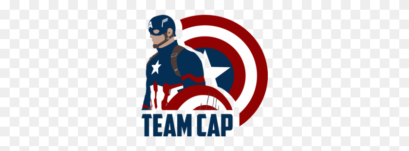 260x250 Бесплатная Загрузка Line Clipart Captain America Clothing - Captain America Clipart