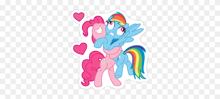 317x317 Descargar Gratis Little Viber Sticker - My Little Pony Clipart Free