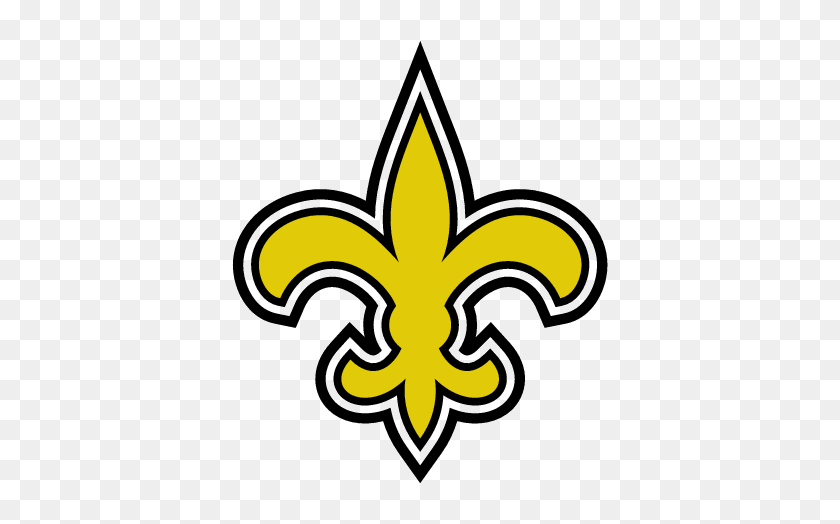 394x464 Free Download Of New Orleans Saints Vector Logo - New Orleans Skyline Clipart