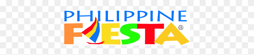 436x122 Бесплатная Загрузка Векторный Логотип Филиппинской Фиесты - Баннер Фиесты В Формате Png