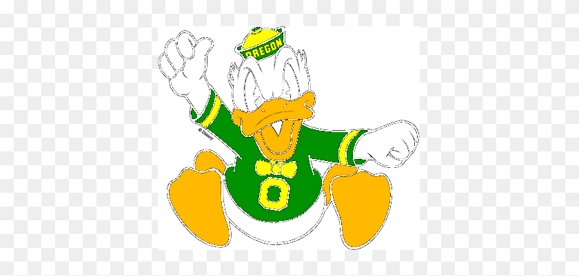 399x341 Free Download Oregon Duck Foot Clipart For Your Creation - Oregon Ducks Clipart