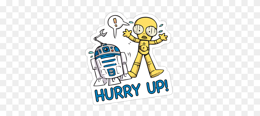317x317 Free Download Viber Sticker - Star Wars Clipart Characters
