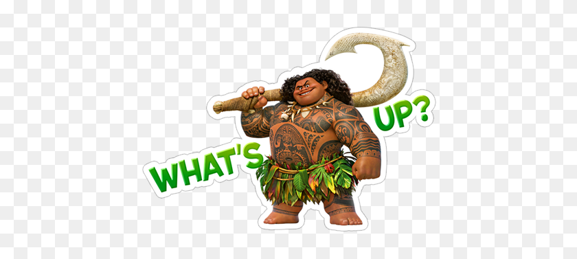 490x317 Descarga Gratuita De Viber Sticker - Moana Clipart Png