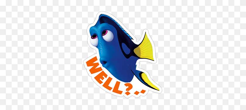 317x317 Free Download Viber Sticker - Dory PNG