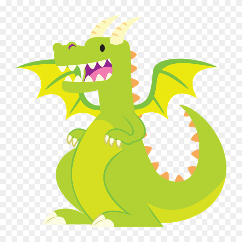 800x800 Free Dragon Clipart Chinese Dragon Clipart Clipart Fantasy Dragons - Fantasy Clipart