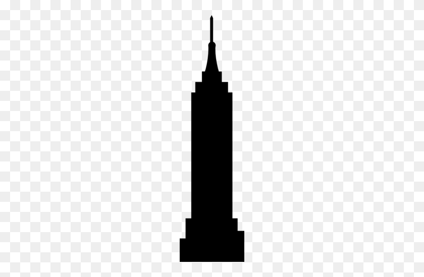 128x489 Iconos De Eeuu Gratis Icono De Etiqueta Ninja - Empire State Building Png