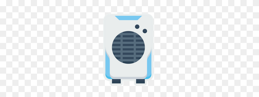 256x256 Free Electric, Cooler, Coldness, Fan, Device, Appliances Icon - Cooler PNG