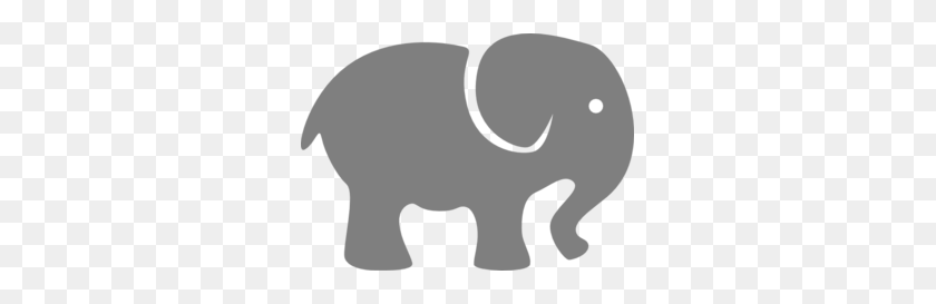 299x213 Free Elephant Clipart - Republican Clipart