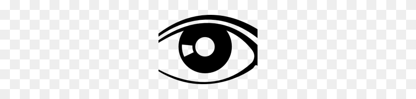 200x140 Free Eyeball Clipart Eye Clipart Blanco Y Negro - Third Eye Clipart