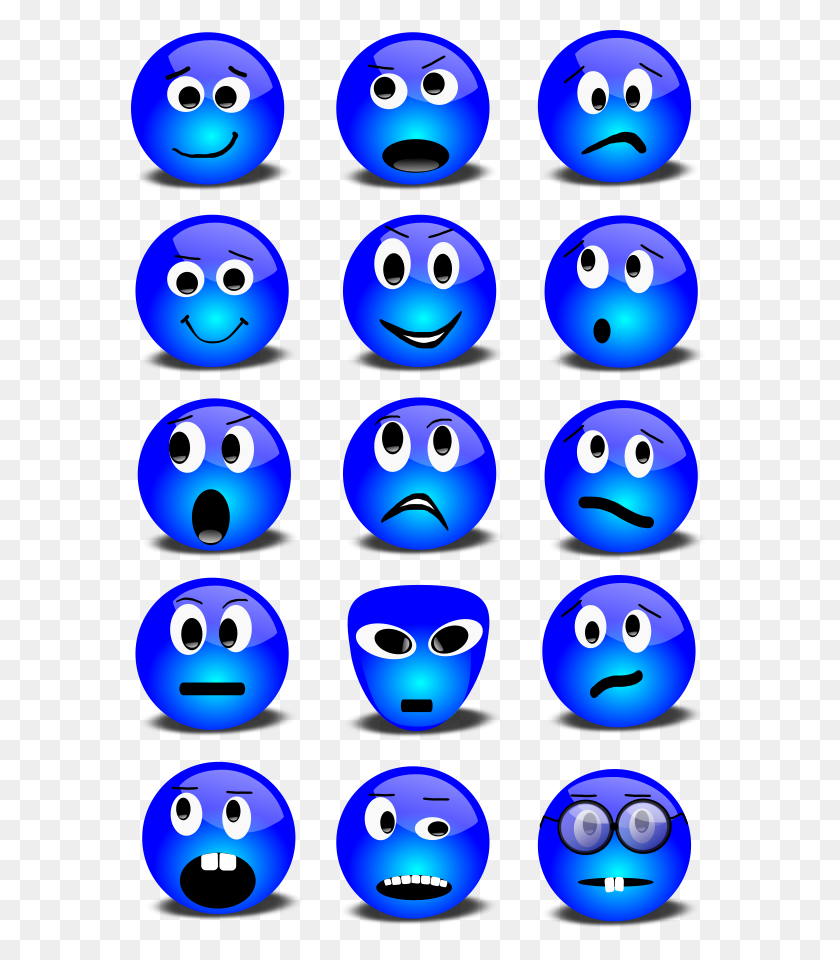 578x900 Free Face Clipart - Happy And Sad Face Clipart