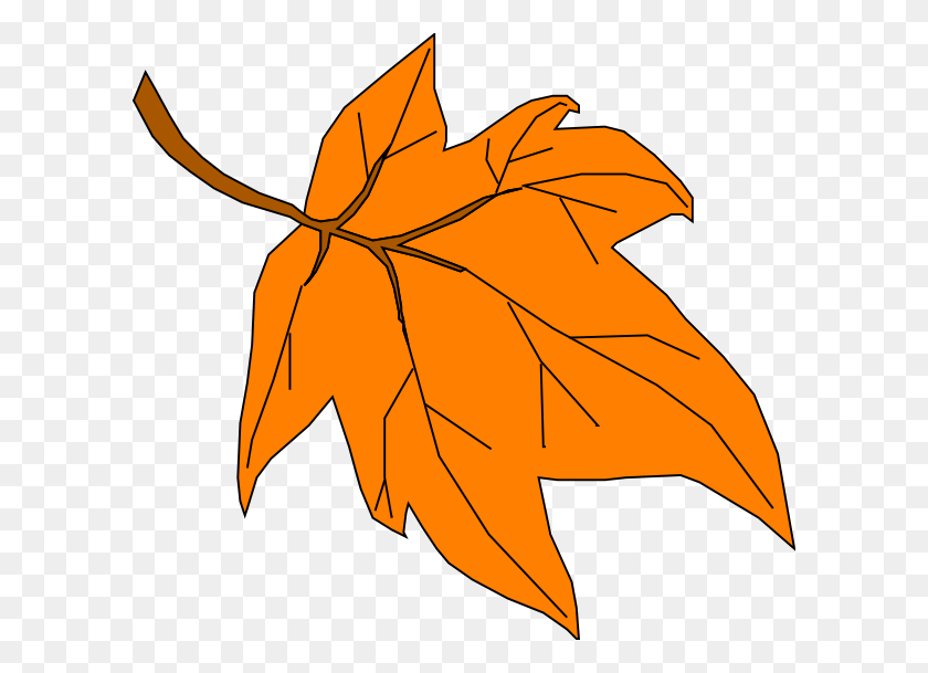 600x549 Бесплатные Осенние Листья Картинки - Клипарт Листья Дерева