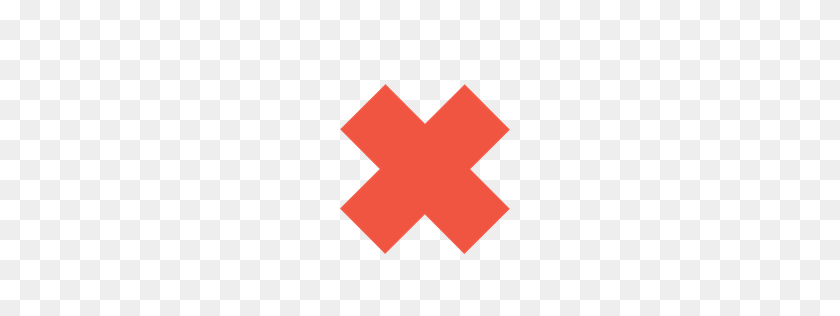 256x256 Free False, Delete, Remove, Cross, Wrong Icon Download Png - Wrong PNG