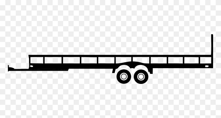 960x480 Free Flatbed Trailer Clipart Clip Art Images - 18 Wheeler Clipart