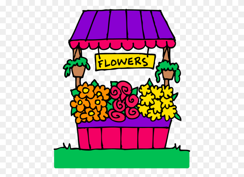 470x550 Free Flower Seller Clipart Floristería Dibujos Animados, Dibujos Animados De Flores - Xbox One Clipart