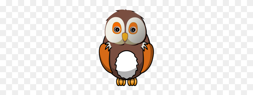 183x256 Free Fluffy Owl Clip Art - Owl Clipart