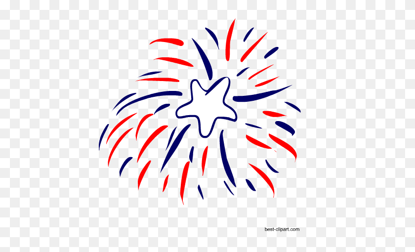 450x450 Free Fourth Of July Clip Art Images And Graphics - Fire Dog Clipart