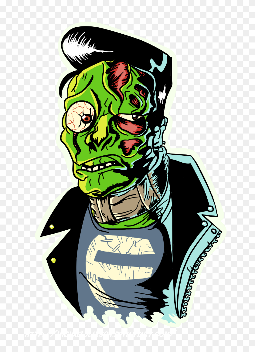 700x1100 Free Frankenstein Cartoon Images - Frankenstein Face Clipart