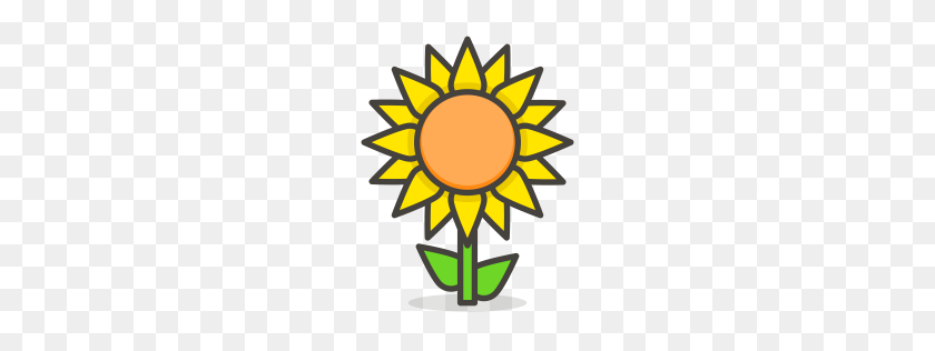 256x256 Free Free Emoji Icon Pack Download Png - Sunflower Emoji PNG