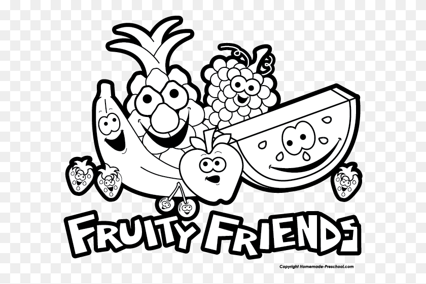 590x501 Free Fruit Clipart - Kindergarten Clip Art Free