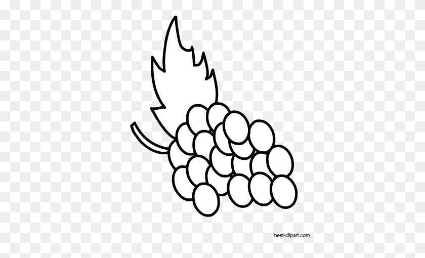 450x450 Free Fruits Clip Art Images And Graphics - Sharing Clipart Black And White
