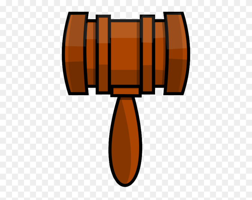 456x608 Free Gavel Clipart - Copper Clipart