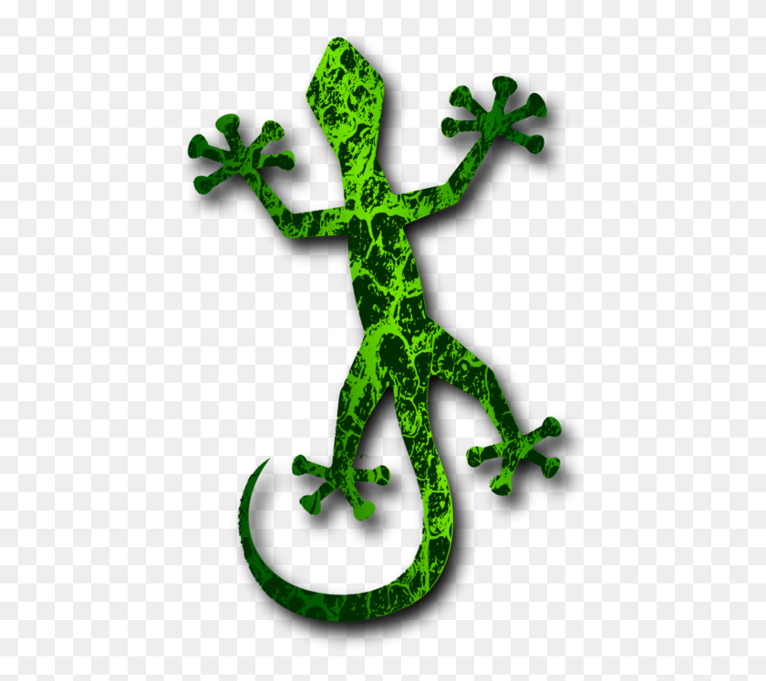 456x687 Бесплатный Клипарт Gecko И Векторная Графика - Gecko Clipart Black And White