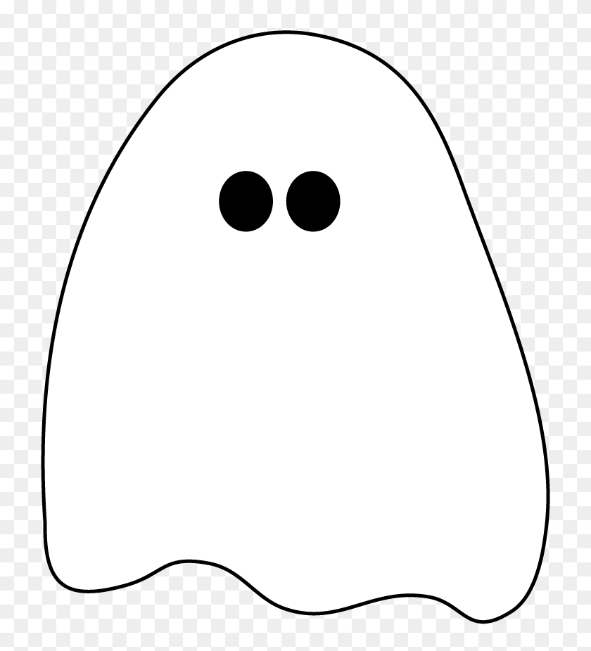 760x866 Free Ghost Clip Art And Printable Booed Signs Just For You! - Blob Clipart