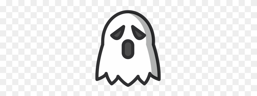 256x256 Free Ghost, Evil, Halloween, Spirit, Fear Icon Download - Spirit PNG