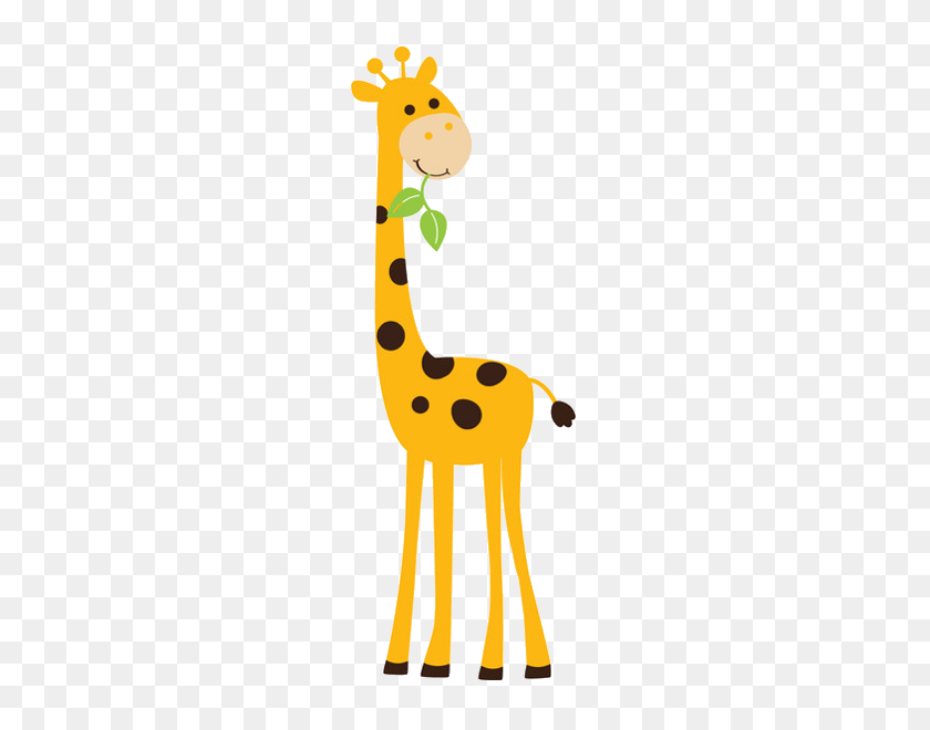 600x600 Free Giraffe Clip Art - Transparent Baby Clipart