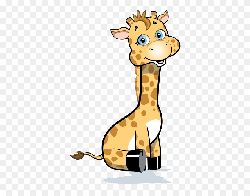 400x600 Бесплатный Клип-Арт Изображения Жирафа Изображение Милой Маленькой Игрушки-Жирафа - Як Клипарт