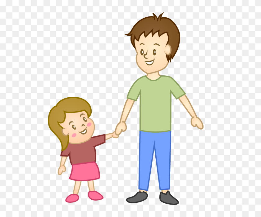 640x640 Free Girl And Dad Clipart Cartoon Clipart Graphics - Baby Crawling Clipart