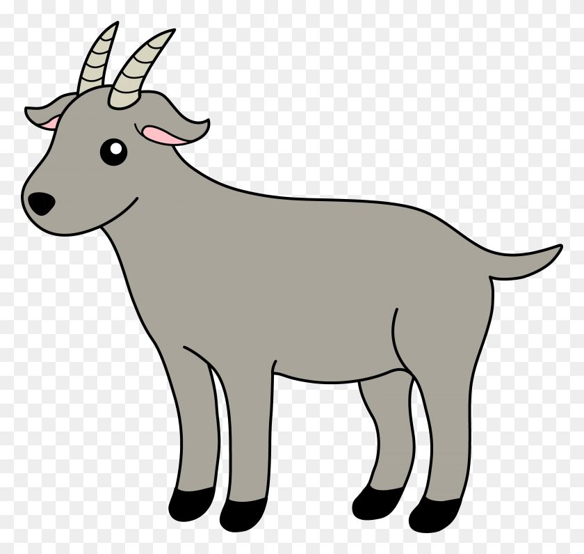 6123x5779 Free Goat Cliparts - Boer Goat Clip Art