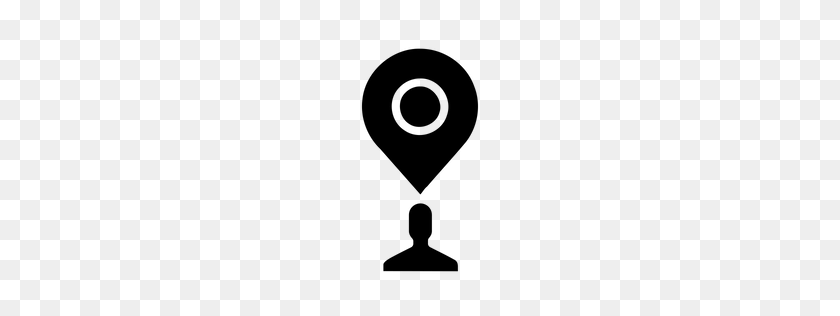 256x256 Free Gps, Location, Pin, Marker, People, Person, Navigation Icon - Location Marker PNG