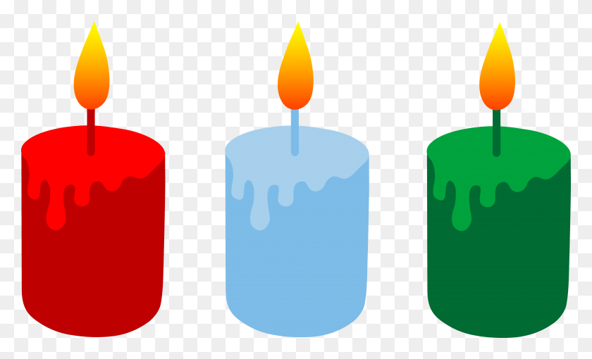 5874x3389 Free Green Candle Cliparts - Stadium Lights Clipart