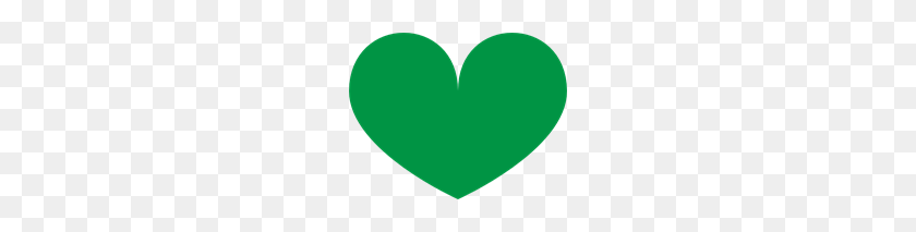 200x153 Png Зеленое Сердце Клипарт