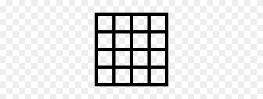 256x256 Free Grid Icon Download Png, Formats - Grid PNG