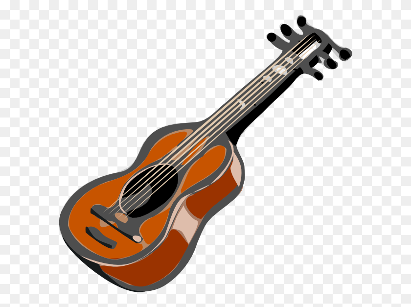 600x567 Imágenes De Dibujos Animados De Guitarra Gratis - Clipart De Jugador De Guitarra