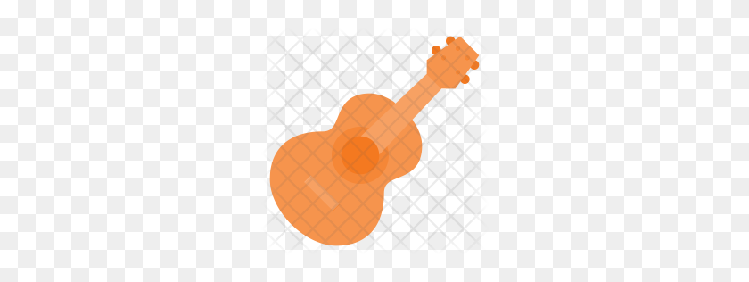 256x256 Free Guitar, Music, Tune, Instrument, Activity Icon Download - Ukulele Clip Art