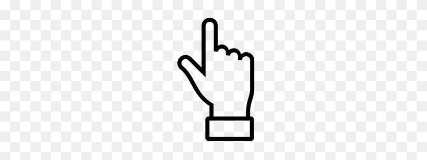 256x256 Free Hand, Finger, Pointing, Up, Sky, Thumb, Handsup Icon Download - Finger PNG