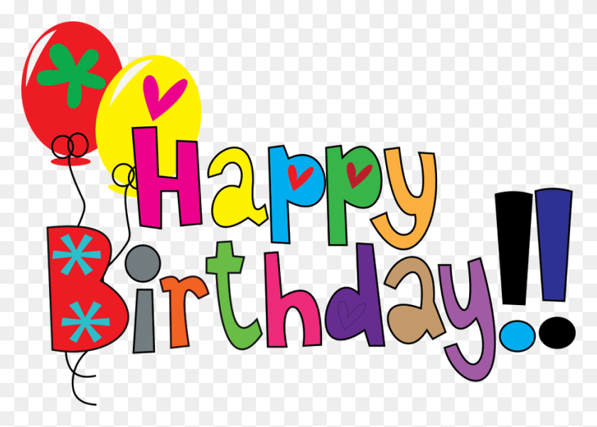 900x626 Free Happy Birthday Clipart Pictures - Happy Sunday Clipart