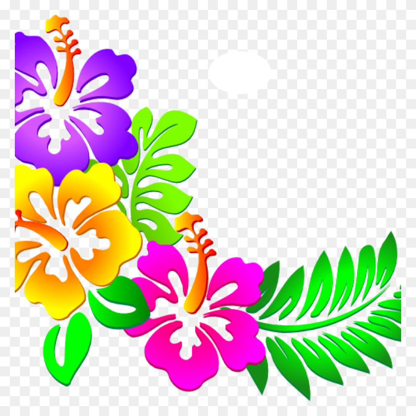1024x1024 Free Hawaiian Clip Art Spring Clipart House Clipart Online Download - Plants Clipart
