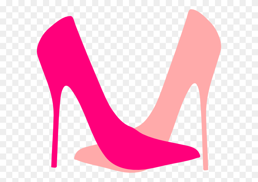 600x533 Free Heels Cliparts - Pink Lips Clipart