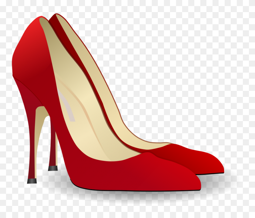 900x762 Free High Heel Clipart Pictures - Red Shoes Clipart