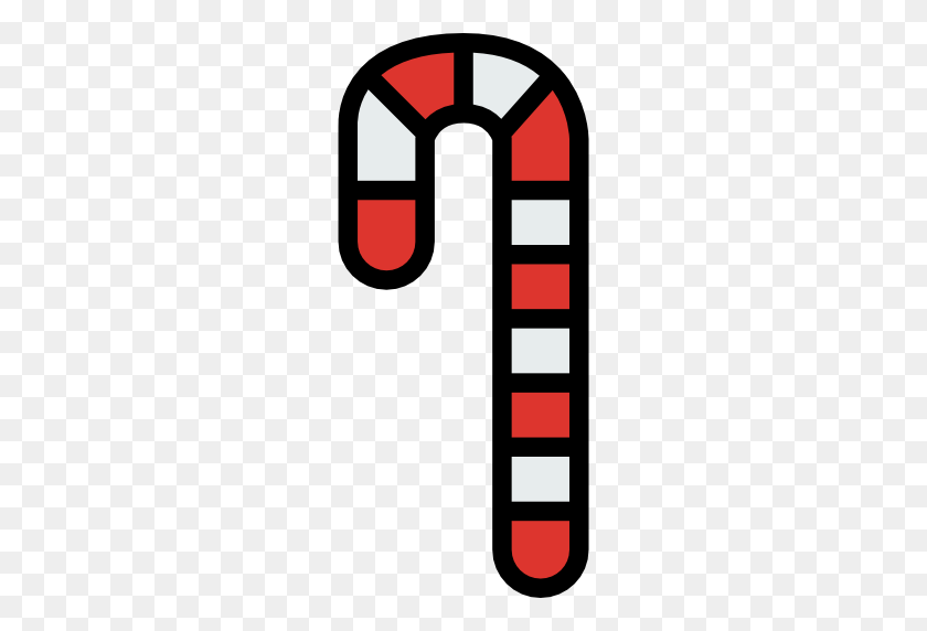 512x512 Free High Quality Candy Cane Icon - Cane PNG
