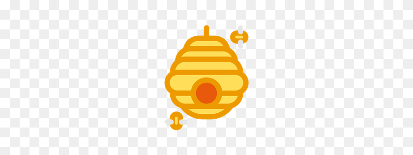 256x256 Значок Улей Пчелы Скачать Png - Пчелиный Улей Png