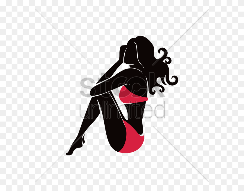 600x600 Free Hot Woman Silhouette Vector Image - Hot Woman PNG